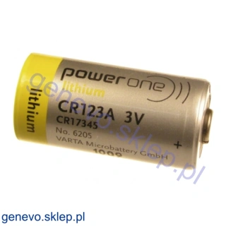 Bateria CR123A genevo evolink